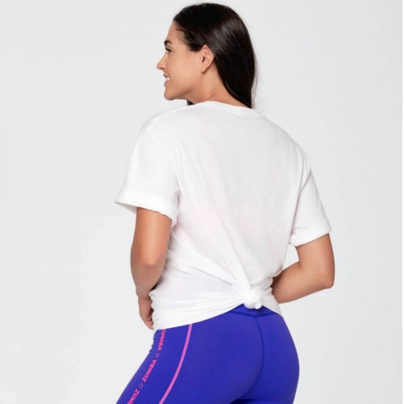 Zumba Love ALL GENDER TeeShirt - NWT (White) - Picture 2 of 2
